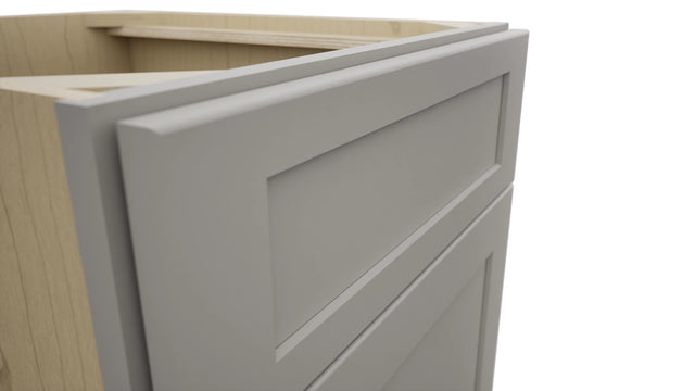 Fabuwood Galaxy Nickel SB21 Base Sink Cabinet, Detail View