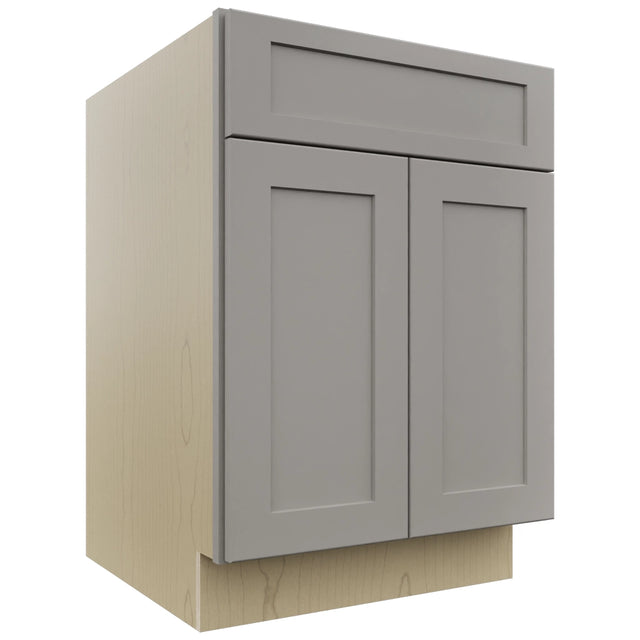 Fabuwood Galaxy Nickel SB24 Base Sink Cabinet, Front View
