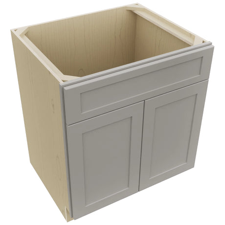 Fabuwood Galaxy Nickel SB30 Base Sink Cabinet, Top View