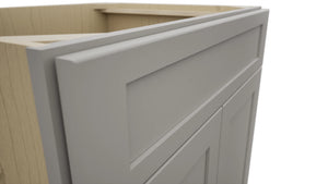 Fabuwood Galaxy Nickel SB30 Base Sink Cabinet, Detail View