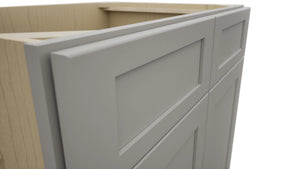 Fabuwood Galaxy Nickel SB33 Base Sink Cabinet, Detail View