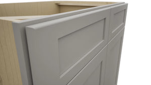 Fabuwood Galaxy Nickel SB36 Base Sink Cabinet, Detail View