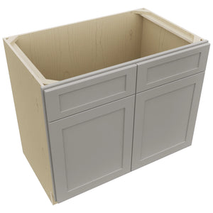 Fabuwood Galaxy Nickel SB39 Base Sink Cabinet, Top View