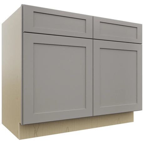 Fabuwood Galaxy Nickel SB42 Base Sink Cabinet, Front View