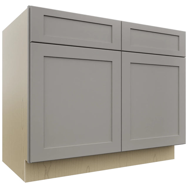 Fabuwood Galaxy Nickel SB42 Base Sink Cabinet, Front View