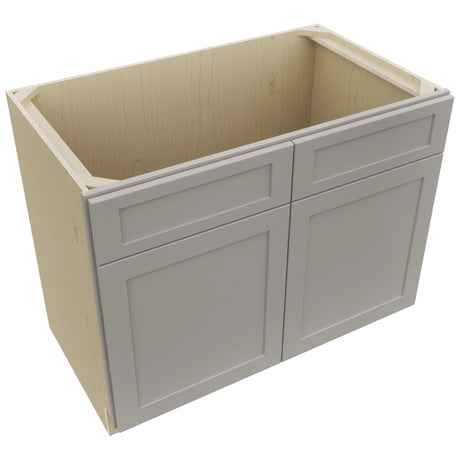 Fabuwood Galaxy Nickel SB42 Base Sink Cabinet, Top View