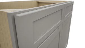 Fabuwood Galaxy Nickel SB42 Base Sink Cabinet, Detail View