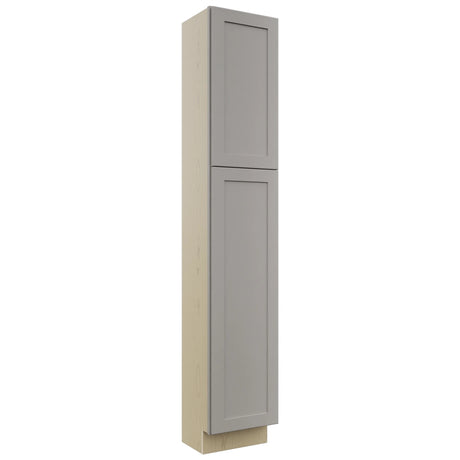 Fabuwood Galaxy Nickel TP151284 Tall Pantry Cabinet, Front View