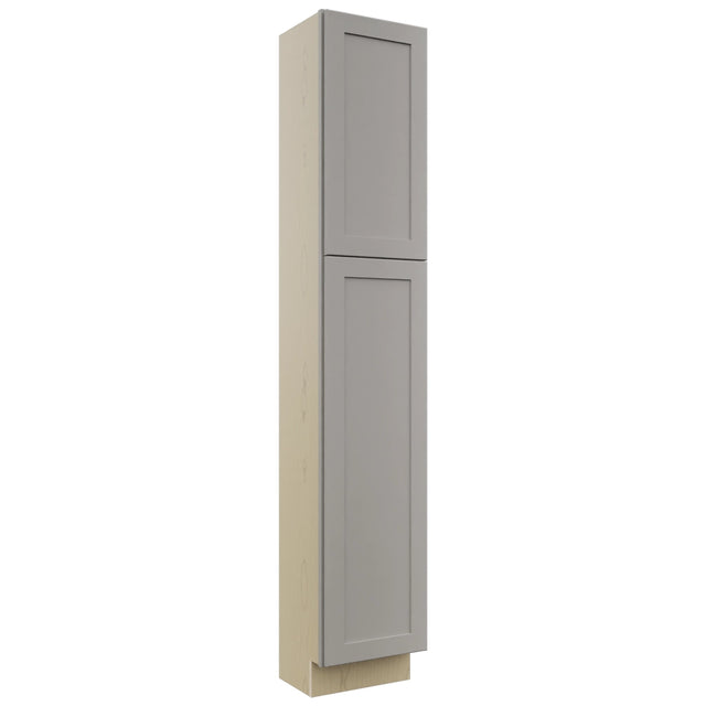 Fabuwood Galaxy Nickel TP151284 Tall Pantry Cabinet, Front View
