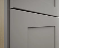 Fabuwood Galaxy Nickel TP151290 Tall Pantry Cabinet, Detail View