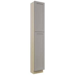 Fabuwood Galaxy Nickel TP151293 Tall Pantry Cabinet, Front View