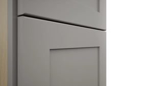 Fabuwood Galaxy Nickel TP151293 Tall Pantry Cabinet, Detail View