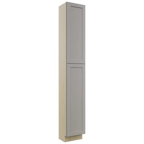 Fabuwood Galaxy Nickel TP151296 Tall Pantry Cabinet, Front View