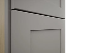 Fabuwood Galaxy Nickel TP152484 Tall Pantry Cabinet, Detail View