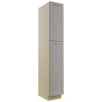 Fabuwood Galaxy Nickel TP152490 Tall Pantry Cabinet, Front View