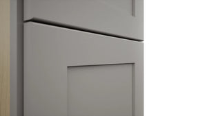 Fabuwood Galaxy Nickel TP152493 Tall Pantry Cabinet, Detail View