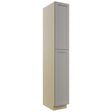 Fabuwood Galaxy Nickel TP152496 Tall Pantry Cabinet, Front View