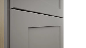 Fabuwood Galaxy Nickel TP181290 Tall Pantry Cabinet, Detail View