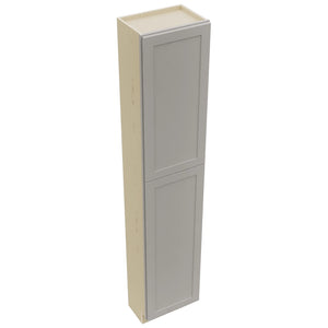 Fabuwood Galaxy Nickel TP181293 Tall Pantry Cabinet, Top View