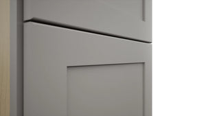 Fabuwood Galaxy Nickel TP181293 Tall Pantry Cabinet, Detail View