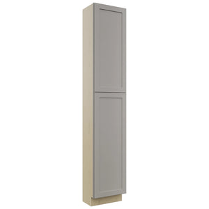 Fabuwood Galaxy Nickel TP181296 Tall Pantry Cabinet, Front View