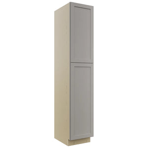 Fabuwood Galaxy Nickel TP182493 Tall Pantry Cabinet, Front View
