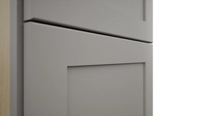 Fabuwood Galaxy Nickel TP182493 Tall Pantry Cabinet, Detail View