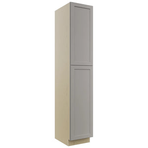 Fabuwood Galaxy Nickel TP182496 Tall Pantry Cabinet, Front View