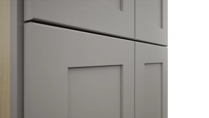 Fabuwood Galaxy Nickel TP241290 Tall Pantry Cabinet, Detail View