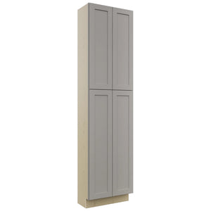 Fabuwood Galaxy Nickel TP241293 Tall Pantry Cabinet, Front View