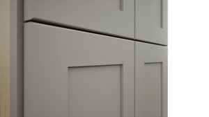 Fabuwood Galaxy Nickel TP241293 Tall Pantry Cabinet, Detail View