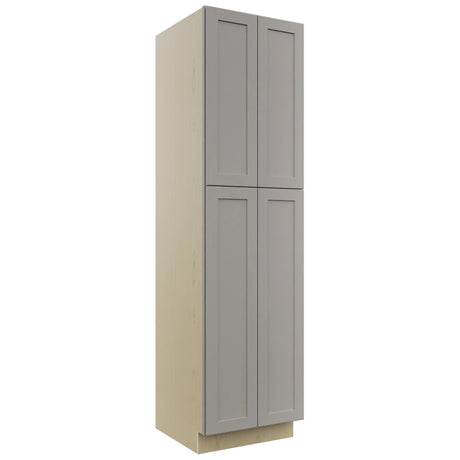 Fabuwood Galaxy Nickel TP242490 Tall Pantry Cabinet, Front View
