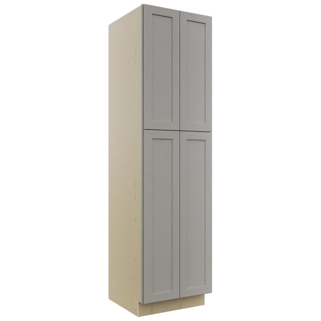Fabuwood Galaxy Nickel TP242490 Tall Pantry Cabinet, Front View