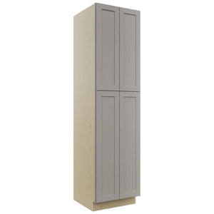 Fabuwood Galaxy Nickel TP242493 Tall Pantry Cabinet, Front View