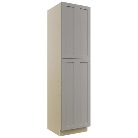 Fabuwood Galaxy Nickel TP242493 Tall Pantry Cabinet, Front View