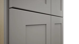 Fabuwood Galaxy Nickel TP242493 Tall Pantry Cabinet, Detail View