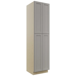 Fabuwood Galaxy Nickel TP242496 Tall Pantry Cabinet, Front View