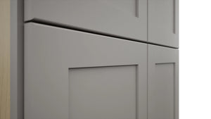 Fabuwood Galaxy Nickel TP301284 Tall Pantry Cabinet, Detail View