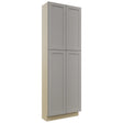 Fabuwood Galaxy Nickel TP301290 Tall Pantry Cabinet, Front View