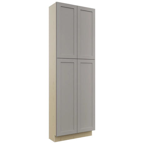 Fabuwood Galaxy Nickel TP301290 Tall Pantry Cabinet, Front View