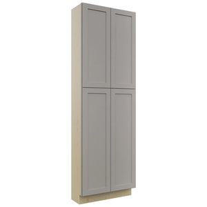 Fabuwood Galaxy Nickel TP301293 Tall Pantry Cabinet, Front View
