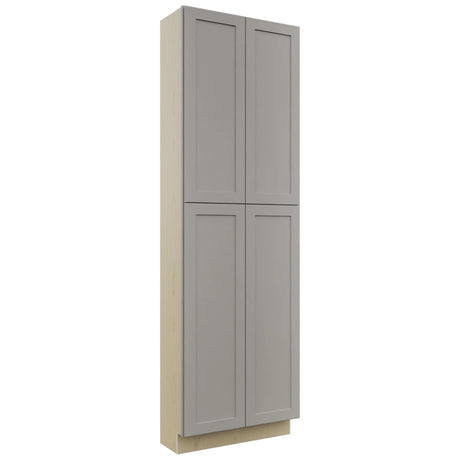 Fabuwood Galaxy Nickel TP301296 Tall Pantry Cabinet, Front View