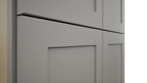 Fabuwood Galaxy Nickel TP302490 Tall Pantry Cabinet, Detail View