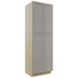 Fabuwood Galaxy Nickel TP302493 Tall Pantry Cabinet, Front View