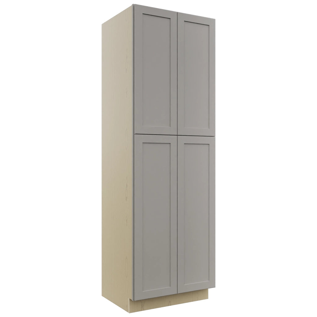 Fabuwood Galaxy Nickel TP302493 Tall Pantry Cabinet, Front View