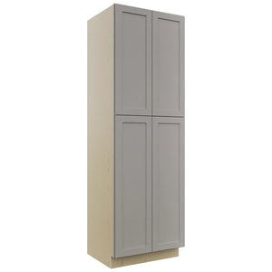 Fabuwood Galaxy Nickel TP302493 Tall Pantry Cabinet, Front View