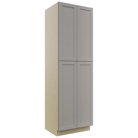 Fabuwood Galaxy Nickel TP302496 Tall Pantry Cabinet, Front View