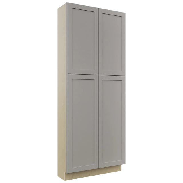 Fabuwood Galaxy Nickel TP361290 Tall Pantry Cabinet, Front View