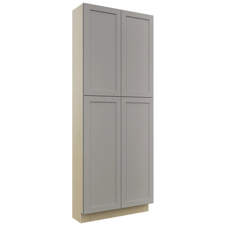 Fabuwood Galaxy Nickel TP361293 Tall Pantry Cabinet, Front View