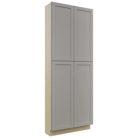Fabuwood Galaxy Nickel TP361296 Tall Pantry Cabinet, Front View